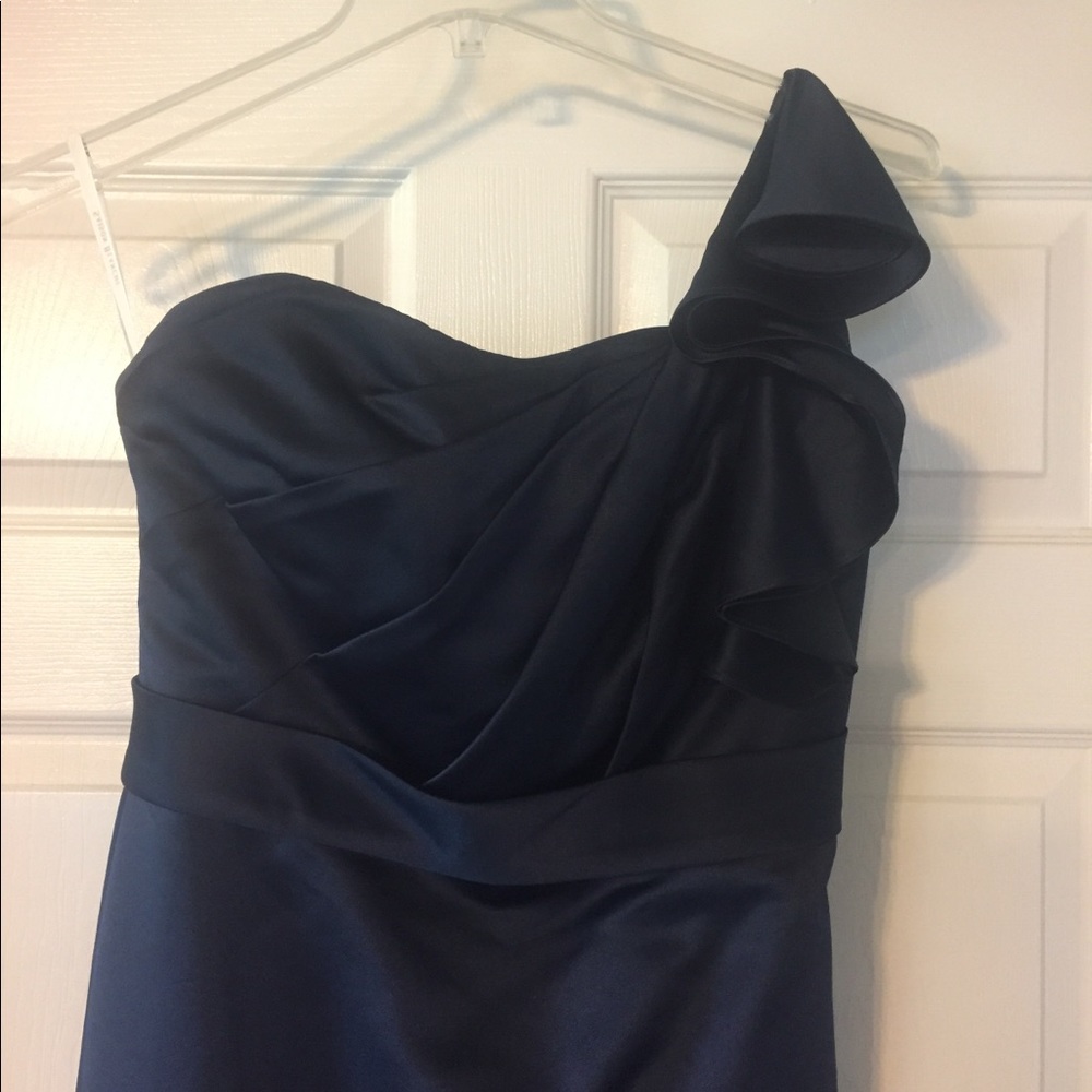 Navy one should bridesmaid dress